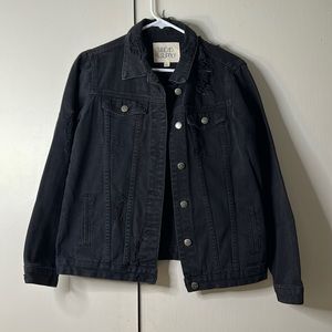 Black Jean Jacket by Thread & Supply